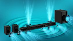 Soundbar, co oznacza: głośniki wysokotonowe zintegrowane z ...