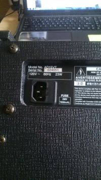 VOX AD15VT - zasilacz VOX AD15VT VOX AD15VT - zasilacz VOX AD15VT