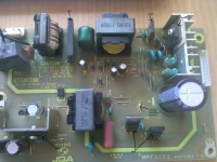 Toshiba 32av500p - zwarcie w przetwornicy zasilania świetlówek Toshiba 32av500p - zwarcie w przetwornicy zasilania świetlówek