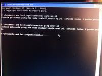 The computer connects to the network, but the internet is down.
