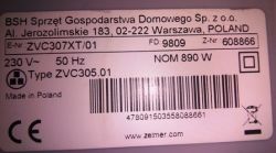 Zelmer Odyssey ZVC305.01 - odkurzacz się wyłączył