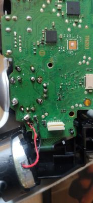 Dualshock 4: Naprawa lewego analoga - ruch góra-dół, piny odpowiedzialne