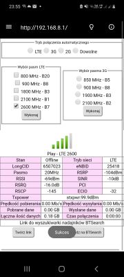 Wolny internet domowy LTE, b818 + antena Wolny internet domowy LTE, b818 + antena