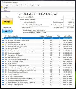Interpreting Crystal Disk Info Results: Reallocated Sectors Count and Disk Efficiency