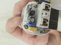 Interior of LIDL SAPM 1 A1 Interior of LIDL SAPM 1 A1 smart socket.