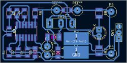 KiCad 6 projekt płytki - pliki Gerber: lustrzane odbicie, PCBWay, termotransfer