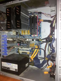 Jakie chłodzenie CPU do Xeon X5460 przy wysokich temperaturach i ograniczonym budżecie?