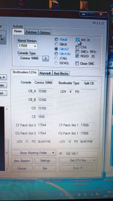 Xbox 360e RGH3.0 po wgraniu XE - Konsola nie uruchamia się do XELL