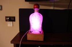 Lampka RGB sterowana przyciskami microswith Lampka RGB sterowana przyciskami microswith