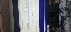 Ekran instalatora Windows z listą partycji dysku GPT i komunikatem o błędzie instalacji.