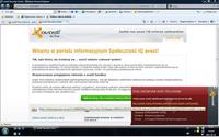 Windows Vista i IE8 - przekierowanie na stronę po wykryciu exploita przez Avasta