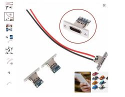 Lampka LED – jak podłączyć nowe gniazdo USB-C do PCB po wyrwaniu oryginału?