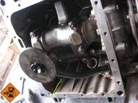 Fiat 126 el - jak naprawić pęknięty blok silnika przy mocowaniu tłumika?