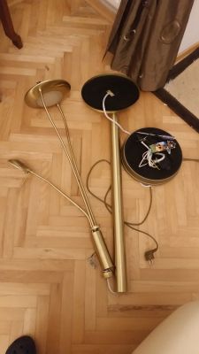 Lampa stojąca lauchten direkt ze ściemniaczem daje za niskie napięcie