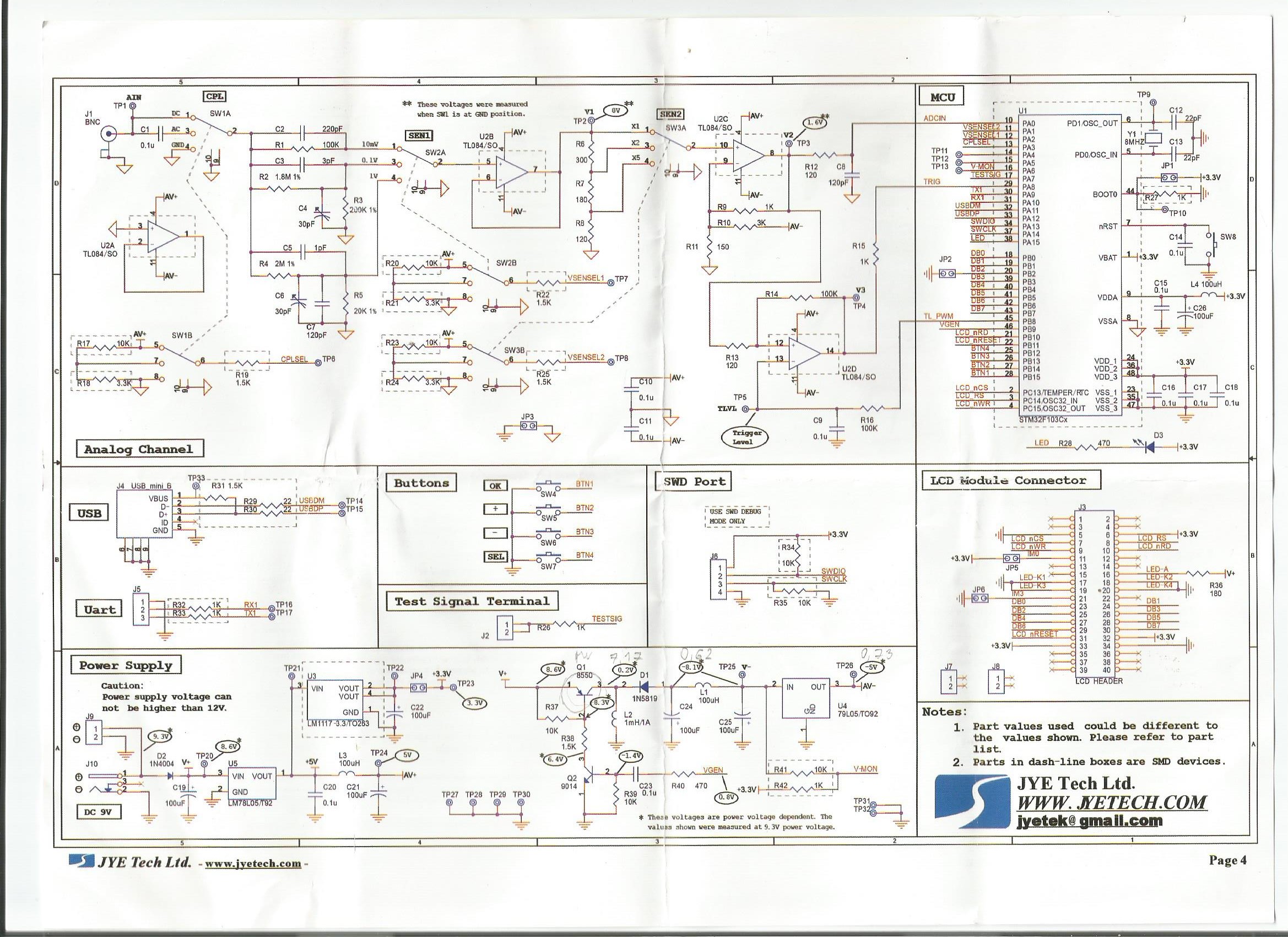 Fnirsi 5012h схема