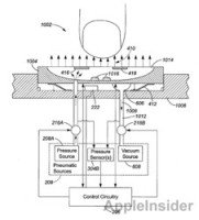 Patent Apple: klawiatura ze sprzężeniem zwrotnym w postaci nadmuchu
