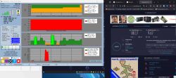 Wyniki testów prędkości internetu za pomocą LTE Inspecteur i Speedtest.net