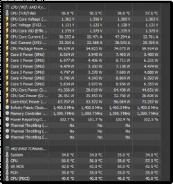 Podrkęcanie procesora AMD Ryzen 5 1600 Six-Core Process / Cor 3.20 GHz