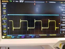 Sterowanie układem mocy 5MHz, uszkodzony generator