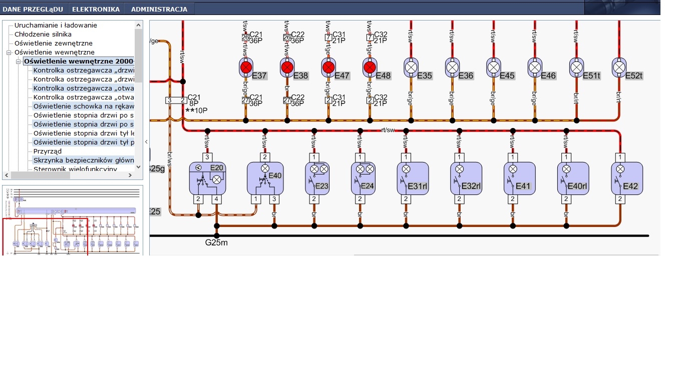 wiring diagram for Ford Galaxy MK2 2004 version of Ghia