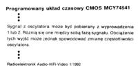 Układ czasowy na CD4541 -rozbieżności w stos. do PDF