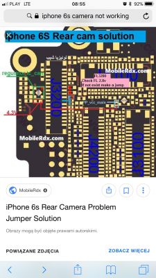 Apple iPhone 6s: Rear Camera & Flashlight Inoperative Post Flooding, Despite Socket Repairs