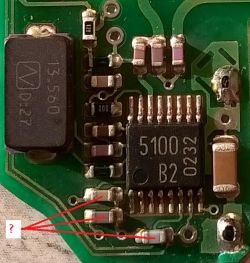 Renault Megane II - Keycard - identyfikacja elementów