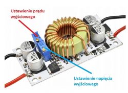 Belka power Led zasilanie przy pomocy przetwornicy step up