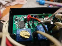 Podłączenie zamiennika pilota do maszyny KAM atmosphere KSM DMX 2000 - wymiana anteny KL320A