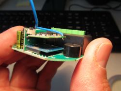 MOES MS108WR Curtain Switch Module MOES MS108WR curtain switch module with visible wiring