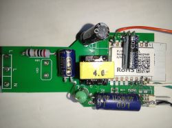 WiFi LED RGBCW WOJ14415 with SM2135 - I2C communication protocol, interior