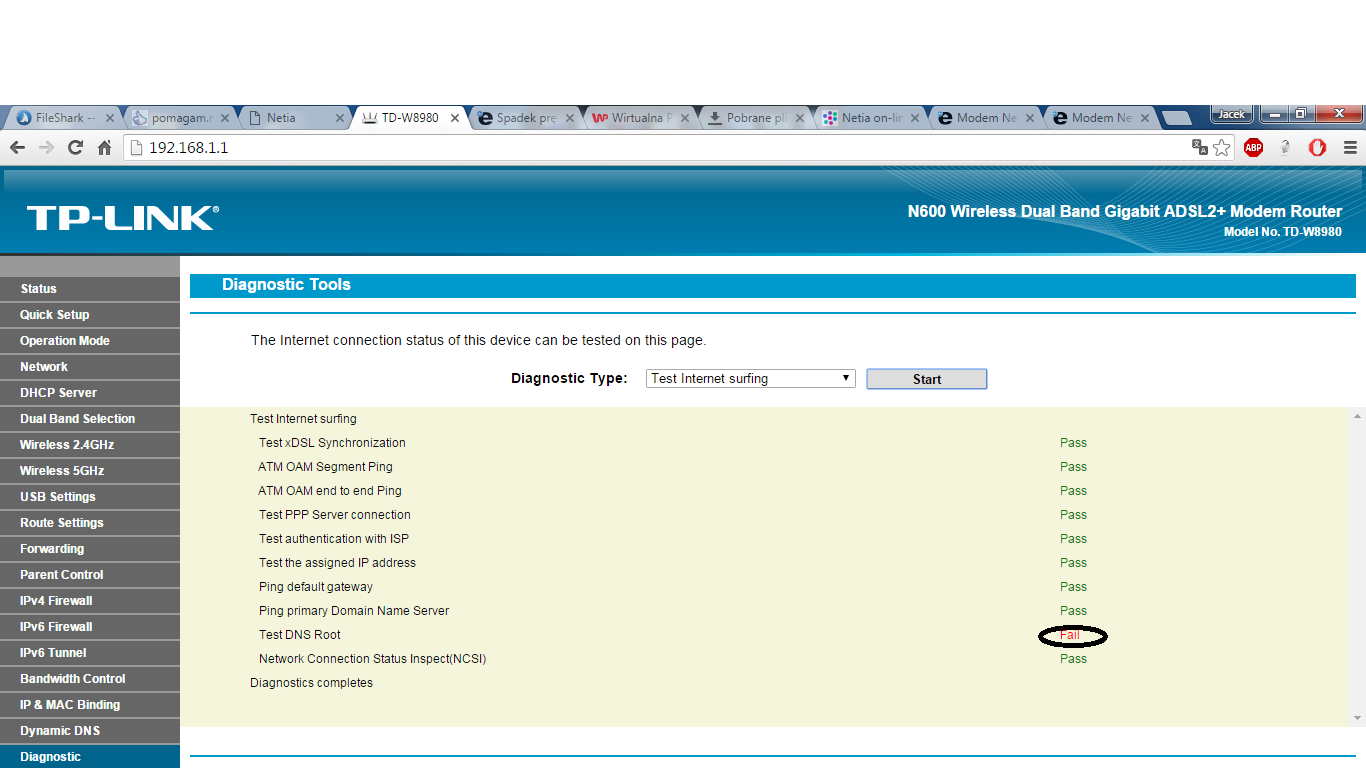 Jak podłączyć router TP Link Archer C2 do modemu Netia Spot dla ...