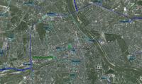 Mapa sieci 400, 220 i 110 kV