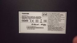 Etykieta telewizora Toshiba model 50UL3063DG