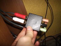 Adapter przejściówka z 3 mini jacków (głośniki 5.1) na jeden mini jack