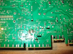 Hotpoint Ariston LSTF9H124CLEU - Nie myje dół, uszkodzone rezystory na module