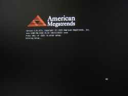 Screenshot of a computer BIOS where the NVMe drive is not detected; the disk device field is empty.