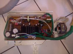 Samsung WF1802XEC nie reaguje - moduł DC92-01190A uszkodzony