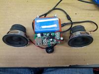 Bezprzewodowy głośnik wykonany na drukarce 3D