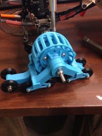 Zestaw do konwersji napędu kołowego na gąsienicowy (DRUK 3D)