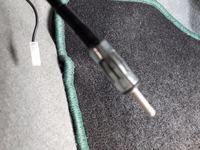 Pioneer DEH-2320UB - Wejście gniazda radia, anteny w samochodzie. Za małe?