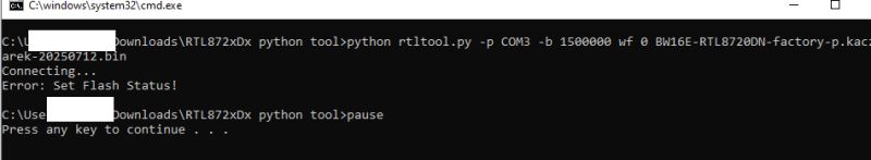 RTL8720DN, RTL8710B, RTL8710BX Compatibility with OpenBeken?