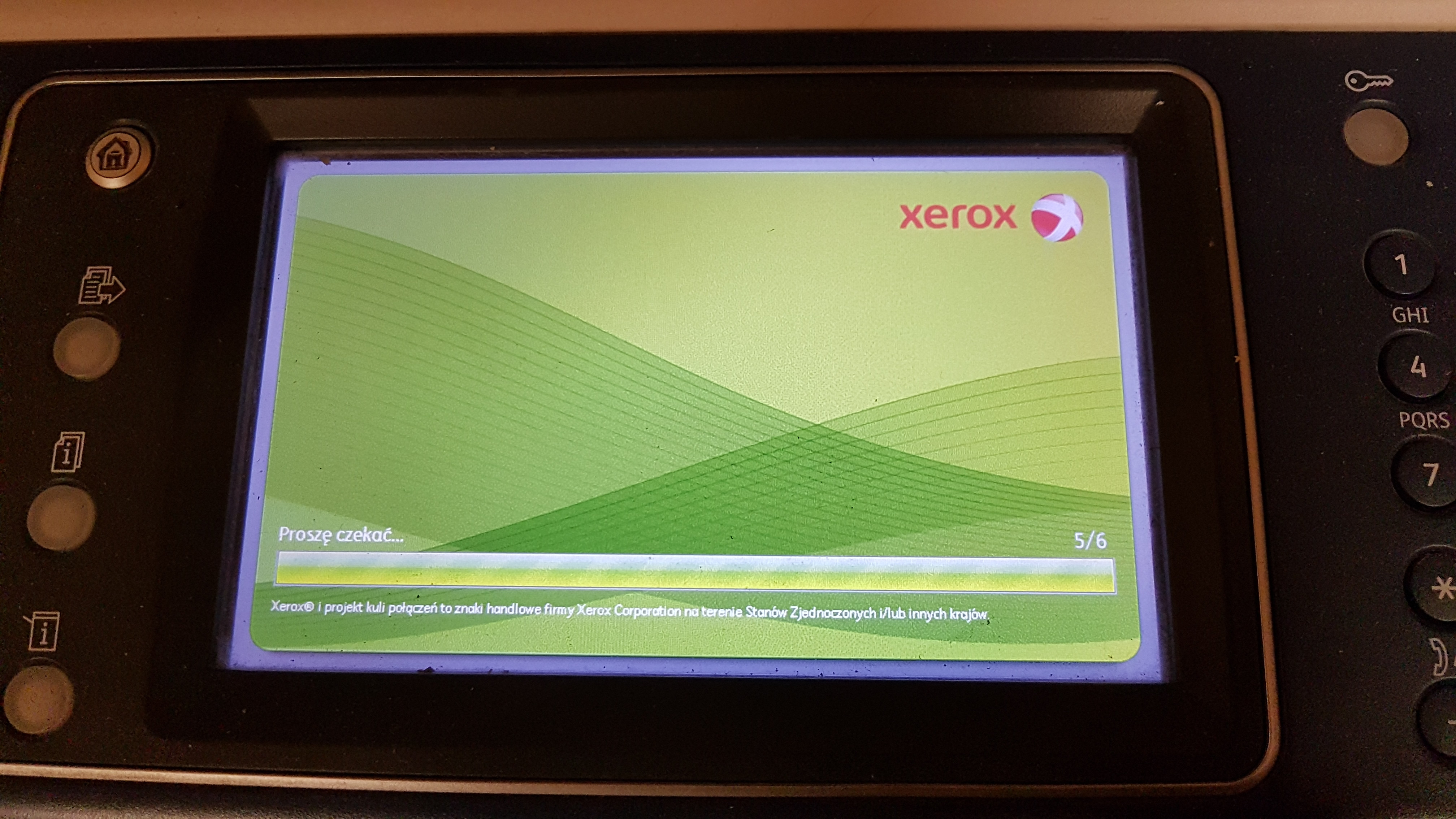 [Rozwiązano] Xerox WorkCentre 7120 Zacięcie przy uruchamianiu