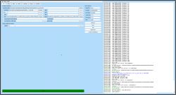 Bouffalo Lab Dev Cube software interface with flash log
