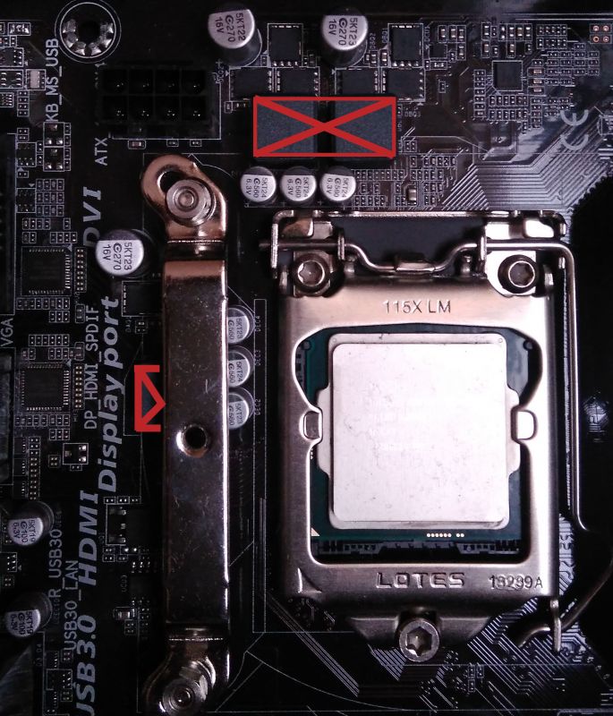 Chłodzenie Płyta Główna - Dodatkowy blok chłodzący dla sekcji zasilania płyty gł