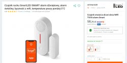 [CB3S/BK7231N] Smart czujnik otwarcia drzwi/okna z alarmem/buzzerem