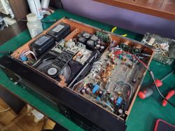 Renowacja Sony CDP-X777ES: wymiana kondensatorów, konserwacja