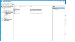 Okno Zarządzanie komputerem z listą kont użytkowników w systemie Windows 10