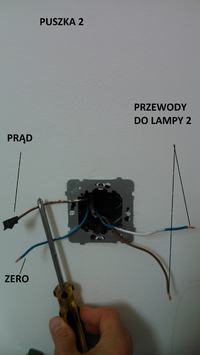 Podwójny włącznik schodowy - Nie wiem jak podłączyć