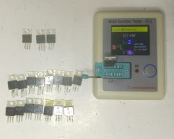 [Sprzedam] Sprzedam tranzystory D526-Y (NPN) i B596-Y (PNP) z wylutu, 19 sztuk za 50 zł